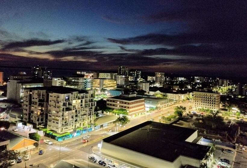 带1个卧室的带海景的公寓, Darwin Harbour Suite