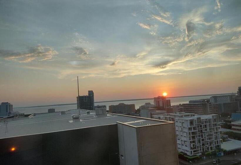 带1个卧室的带海景的公寓, Darwin Harbour Suite