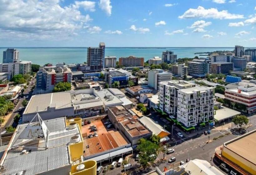带1个卧室的带海景的公寓, Darwin Harbour Suite