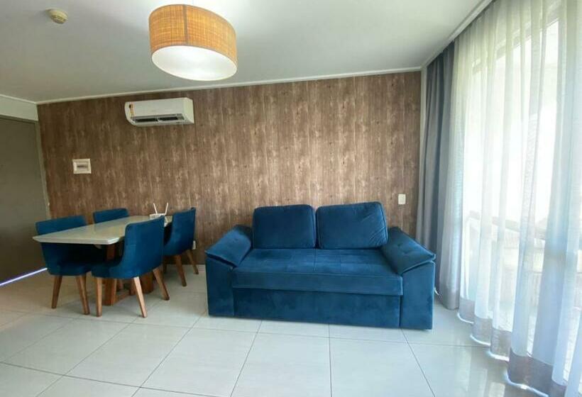 Апартаменты 2 Спальни, Beach Class Park 02 Quartos