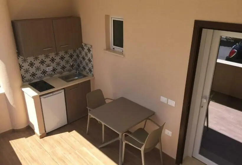 テラス付き１ベッドルームアパートメント, Salsedine Tropea Capo Vaticano