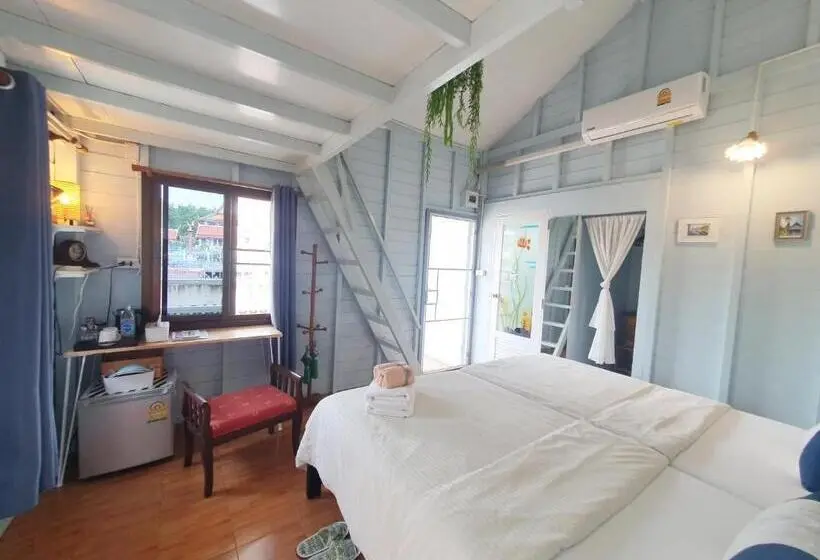 اتاق استاندارد با بالکن, Kinn Stay50 Bangkok
