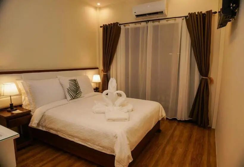 Standard-huone Parveke, Amigos Dauin Hostel
