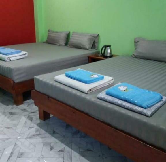 חדר סטנדרט לארבעה, Yahle Villa เยห์เล่วิลล่า