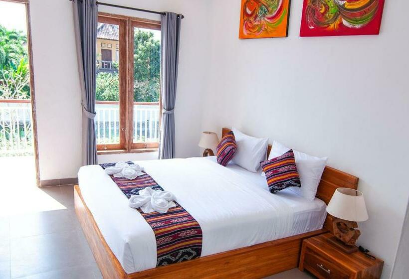 Номер Deluxe Вид на Бассейн, Bali Manik Guest House Canggu