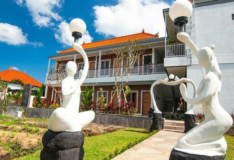 חדר דלוקס נוף לגינה, Bali Manik Guest House Canggu