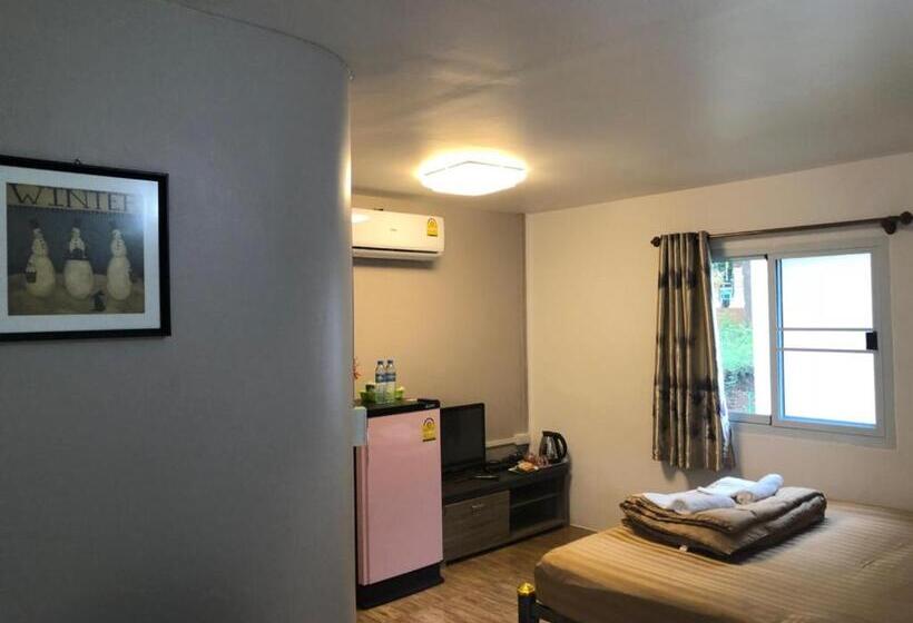 带大床的标准间, ทับศิลารีสอร์ท Tubsila Resort