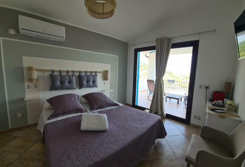 غرفة ديلوكس مطلة على الجبل, B&b Tiscali