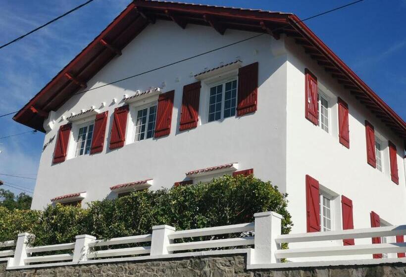 חדר סטנדרט עם מיטת קינג, Chambres D Hôtes Hor Dago Près De La Gare D Hendaye Avec Le Petit Déjeuner