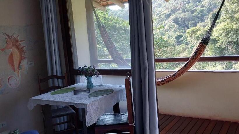 Quarto Triplo Estandar com Sacada, Manacá Suítes Prumirim