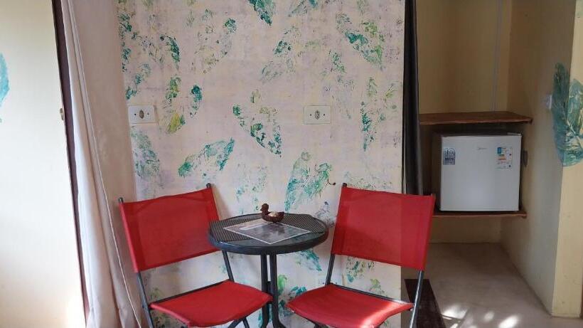 Quarto Triplo Estandar com Sacada, Manacá Suítes Prumirim