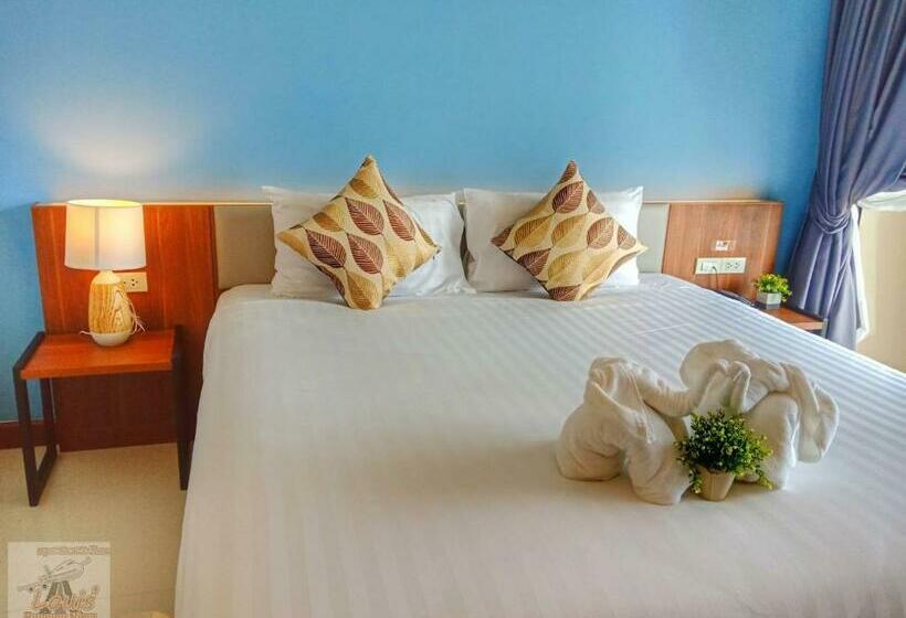 스탠다드 룸 킹사이즈 침대, Louis  Runway View Hotel   Sha Extra Plus