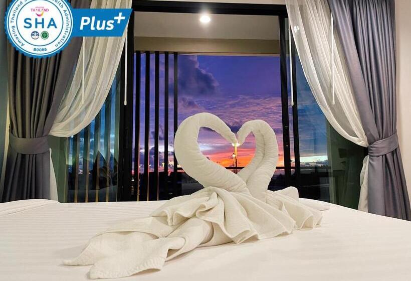 스탠다드 룸 킹사이즈 침대, Louis  Runway View Hotel   Sha Extra Plus