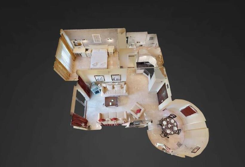 Апартаменты 1 Спальня с Балконом, Gold City Luxury Accommodation