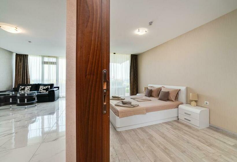 带海景及1个卧室的复式公寓, Apartcomplex Golden Bay