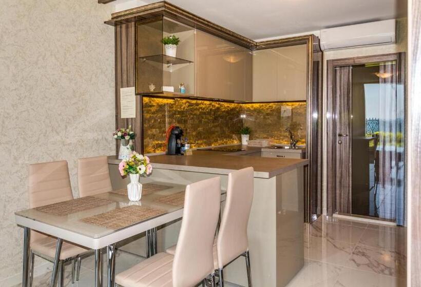 1침실 수피리어 아파트 바다 전망, Apartcomplex Golden Bay