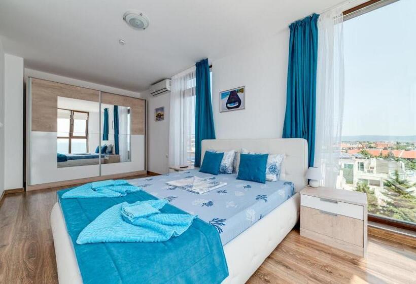Апартаменты Дюплекс 2 Спальни, Apartcomplex Golden Bay