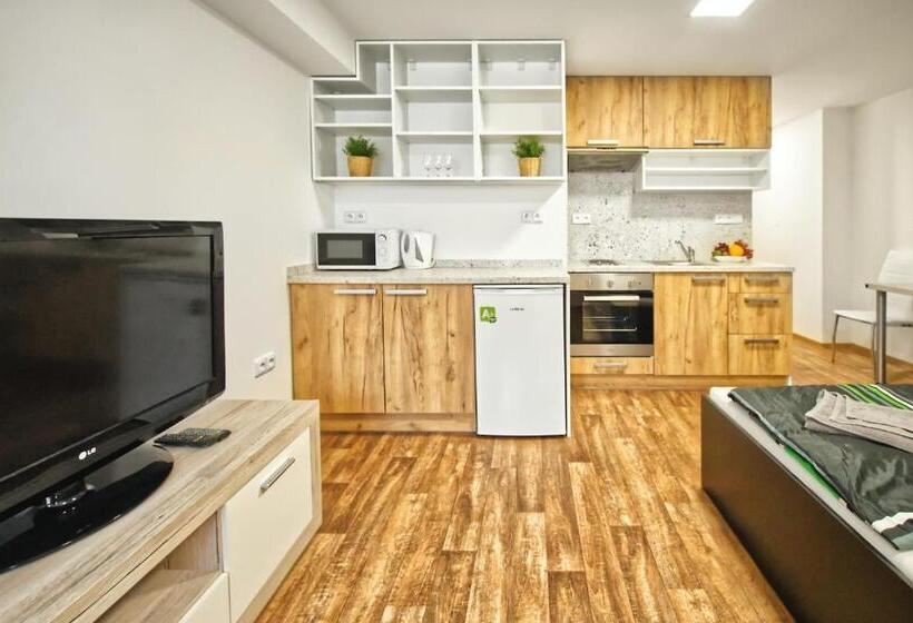 شقة غرفة واحدة, Penzion Bazén Víno Sklep U Palečků