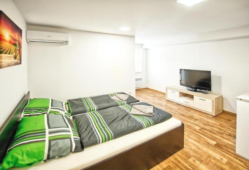 شقة غرفة واحدة, Penzion Bazén Víno Sklep U Palečků