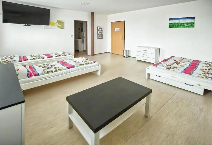 Huoneisto 3 Makuuhuonetta, Penzion Bazén Víno Sklep U Palečků