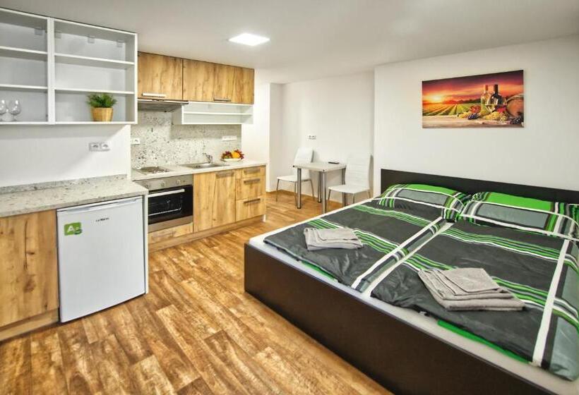 شقة غرفة واحدة, Penzion Bazén Víno Sklep U Palečků