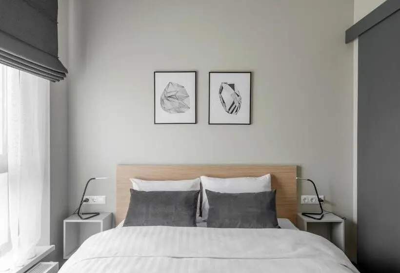 آپارتمان 1 خوابه, Senamiesčio Apartamentai