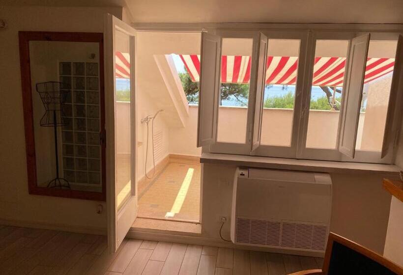 اتاق استاندارد با چشم‌انداز دریا, Villa Luisa B&b