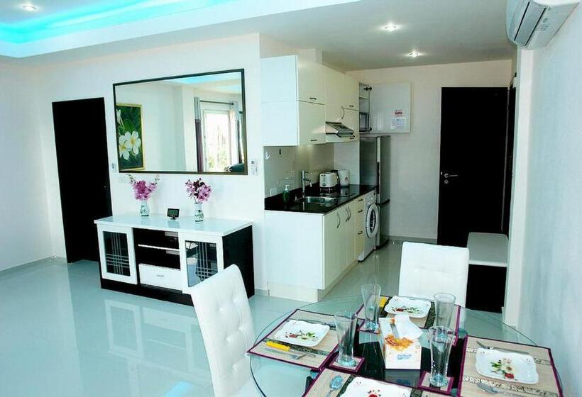 Апартаменты 1 Спальня Вид на Море, Siam Royal Bay Beach Villa And Beachfront Apartments