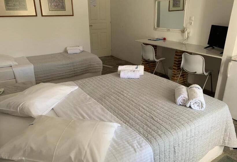 Трехместный Номер Базовый, Naoussa Hotel Paros By Booking Kottas