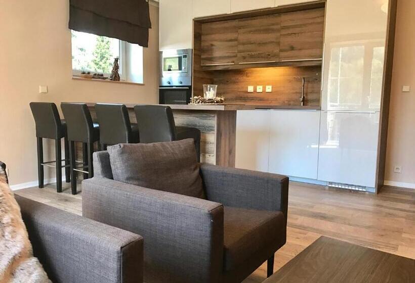 Апартаменты 1 Спальня с Балконом, Apartmány Gryf Harrachov