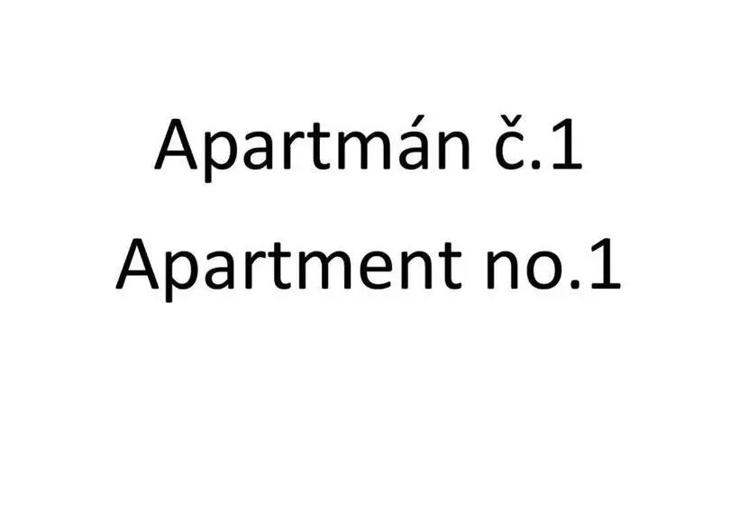 テラス付き１ベッドルームアパートメント, Apartmány Gryf Harrachov