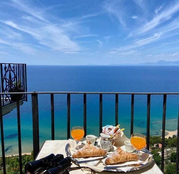 オーシャンビュースタンダードルームバルコニー付き, Residenza Porta Di Mare