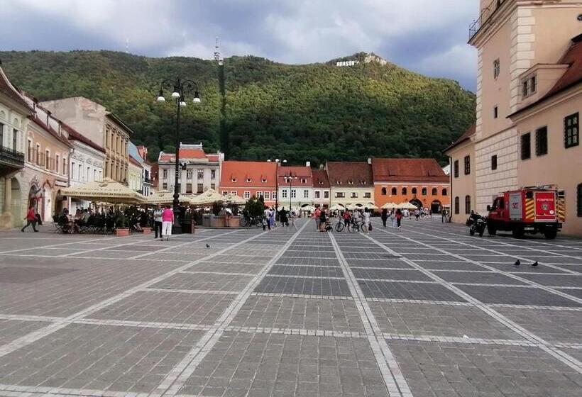 キングサイズベッドのデラックスルーム, 4 Rooms Piata Sfatului