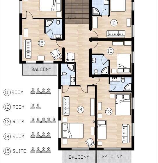اتاق عادی, Penzión Kamea