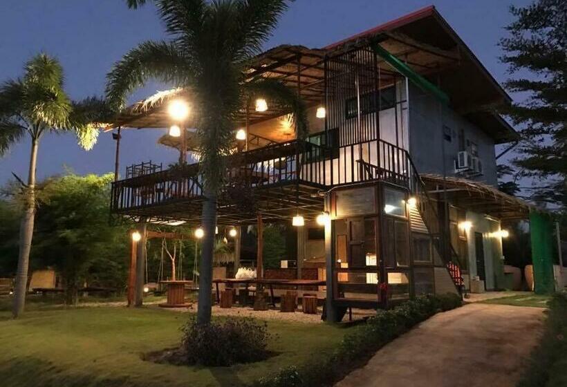 غرفة قياسية مطلّة علي الحديقة, Baan Nork Farmstay บ้านนอก ฟาร์มสเตย์