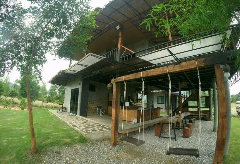 غرفة قياسية مطلّة علي الحديقة, Baan Nork Farmstay บ้านนอก ฟาร์มสเตย์