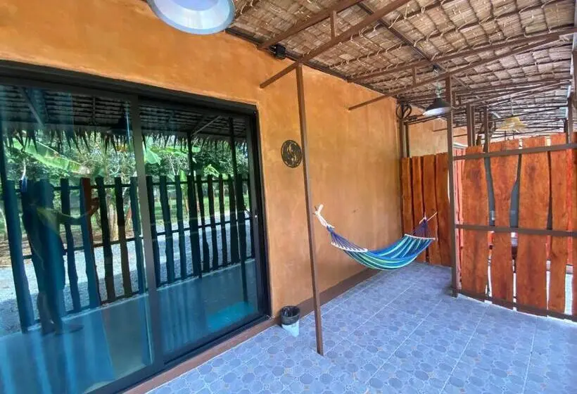 Deluxe-perhehuone, Baan Nork Farmstay บ้านนอก ฟาร์มสเตย์