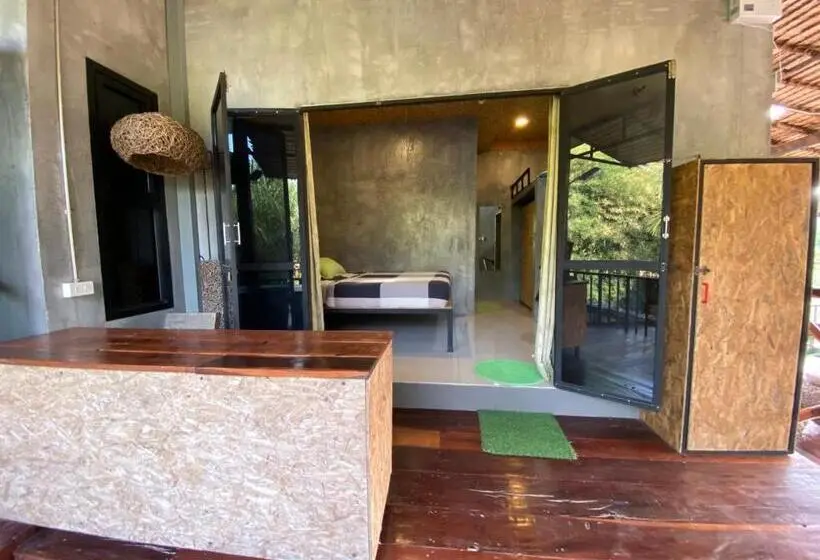 Deluxe-huone, Baan Nork Farmstay บ้านนอก ฟาร์มสเตย์