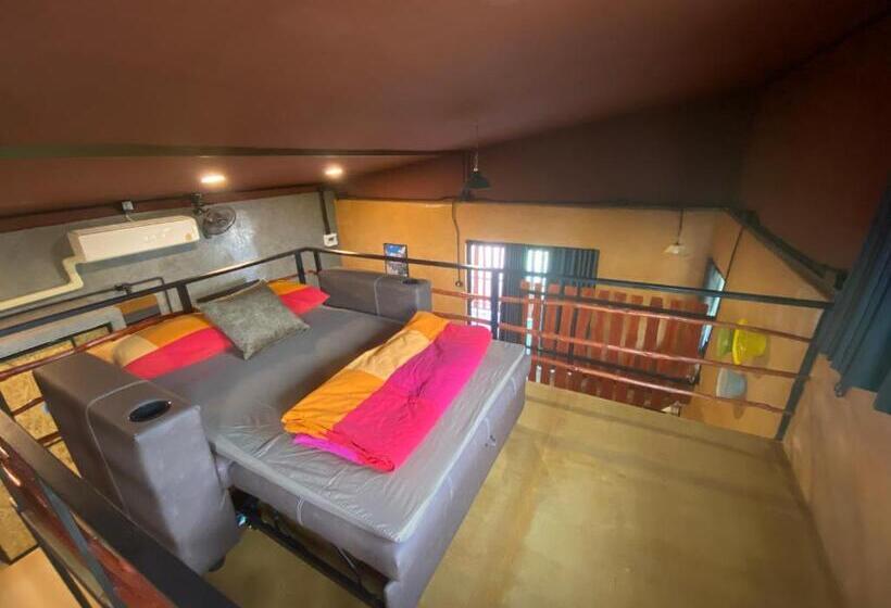 غرفة ديلوكس عائلية, Baan Nork Farmstay บ้านนอก ฟาร์มสเตย์