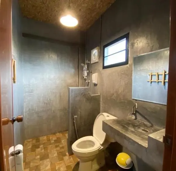 Deluxe-huone, Baan Nork Farmstay บ้านนอก ฟาร์มสเตย์