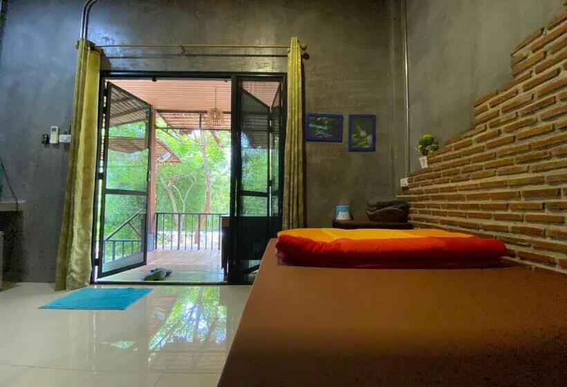 غرفة ديلوكس, Baan Nork Farmstay บ้านนอก ฟาร์มสเตย์