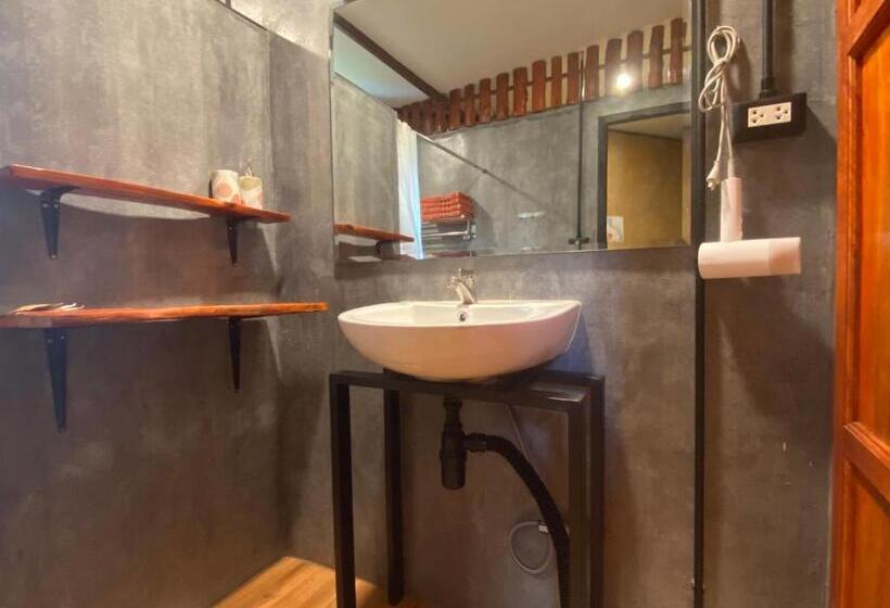 غرفة ديلوكس عائلية, Baan Nork Farmstay บ้านนอก ฟาร์มสเตย์