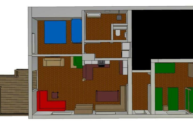 Апартаменты 2 Спальни, Ubytování U Kapličky