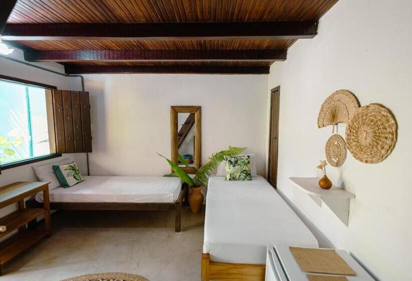 Sviitti 2 Makuuhuonetta, Pousada Habitat Caraiva