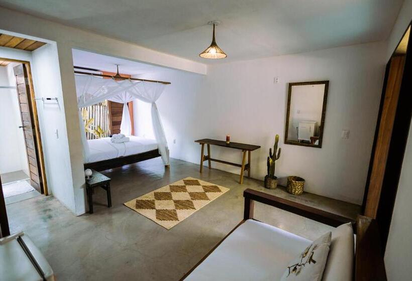 Deluxe Kolmen Hengen Huone, Pousada Habitat Caraiva
