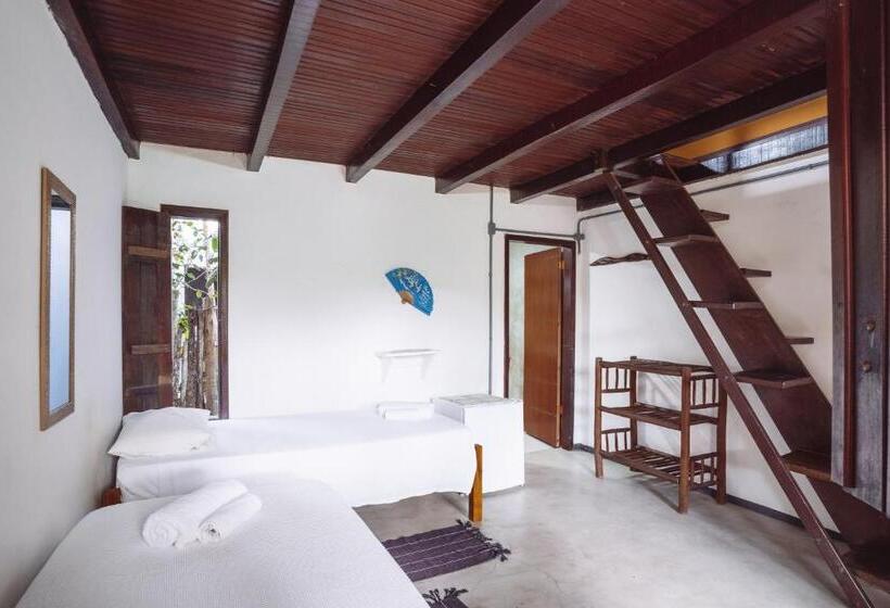 Sviitti 2 Makuuhuonetta, Pousada Habitat Caraiva