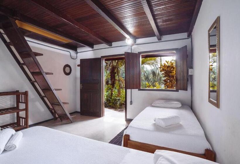 Sviitti 2 Makuuhuonetta, Pousada Habitat Caraiva