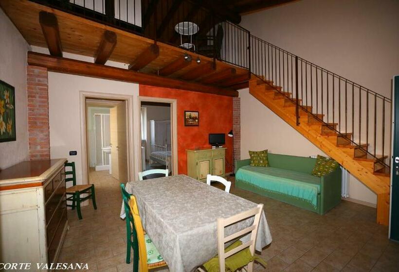 带1个卧室的公寓, Corte Valesana