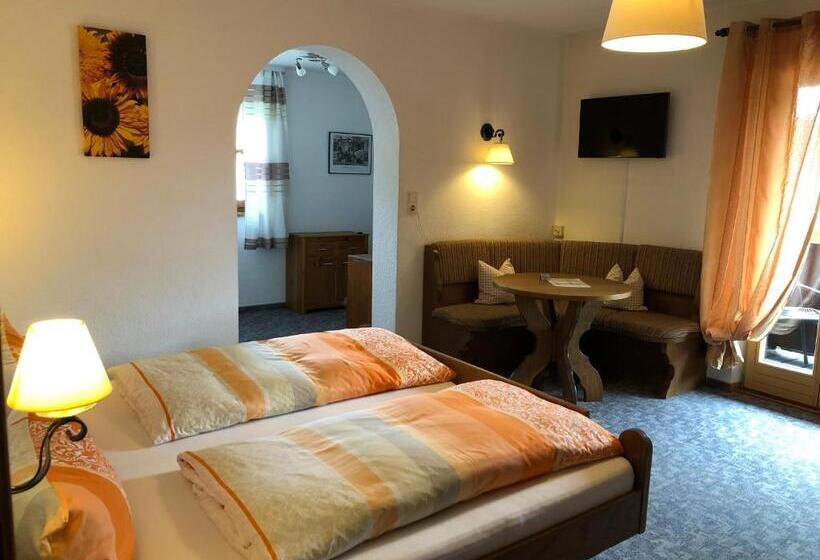 Comfort room with balcony, Gästehaus Am Kurparkweg