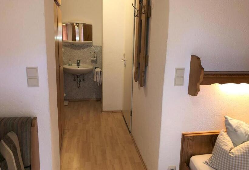 חדר יחיד עם טרסה, Gästehaus Am Kurparkweg